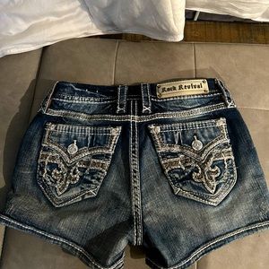 Size 25 Rock Revival jean shorts